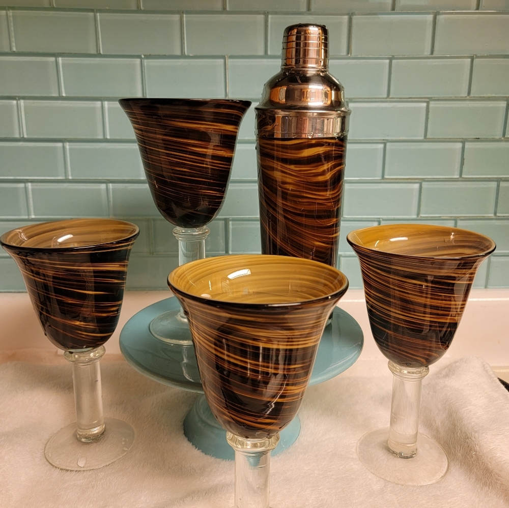 Margarita Shaker and Glass Set